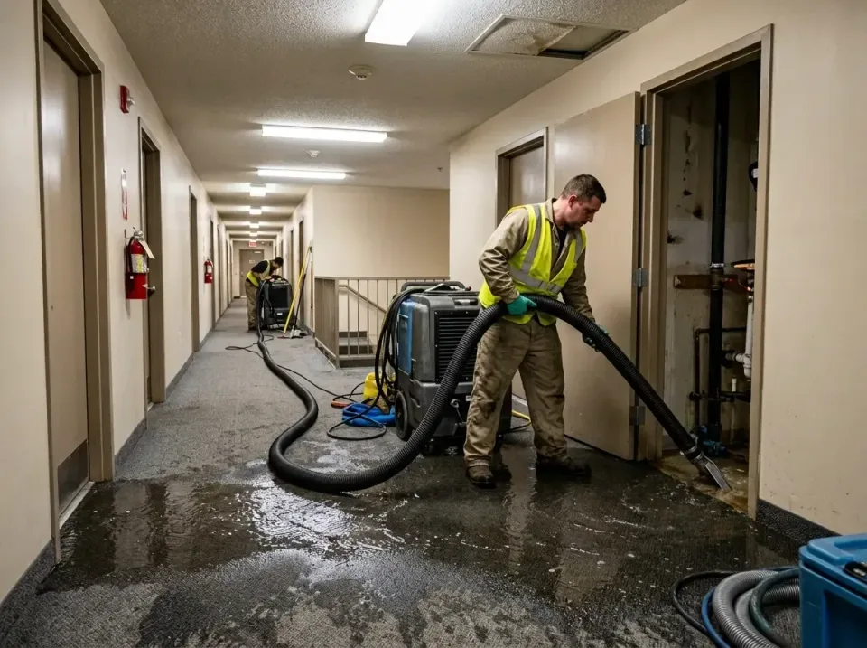 multi-unit-apartment-hallway-f-005 — frequently asked questions, Emergency Burst Pipe Water Extraction & Removal in Vero Bea…